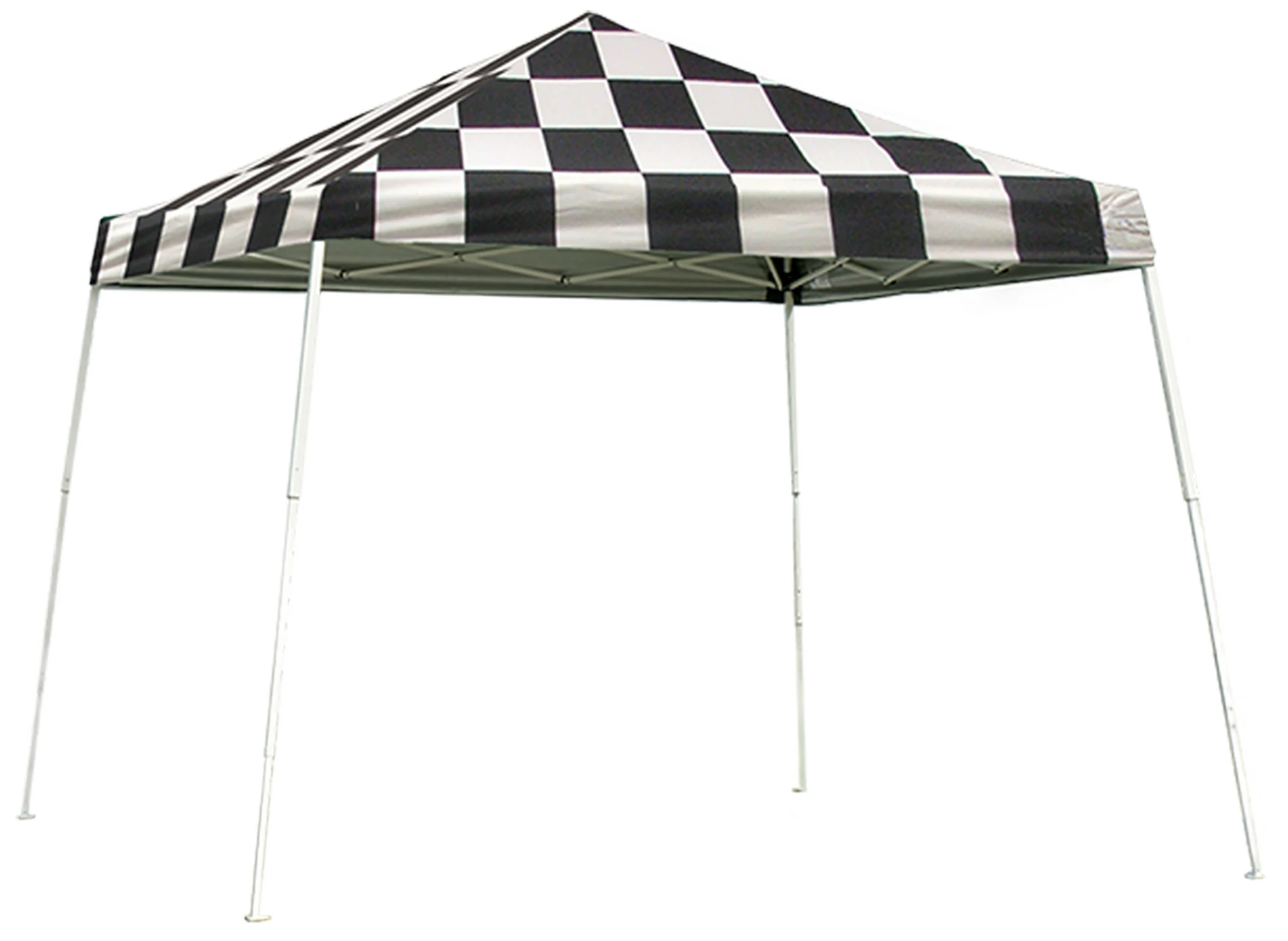 ShelterLogic Pop-Up Canopy HD® Slant - 10-ft X 10-ft - Checkered 7 ShelterLogic Pop-Up Canopy HD® Slant - 10-ft X 10-ft - Checkered - Image 5