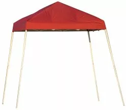 ShelterLogic Pop-Up Canopy HD® Slant Leg - 8-ft X 8-ft - Red
