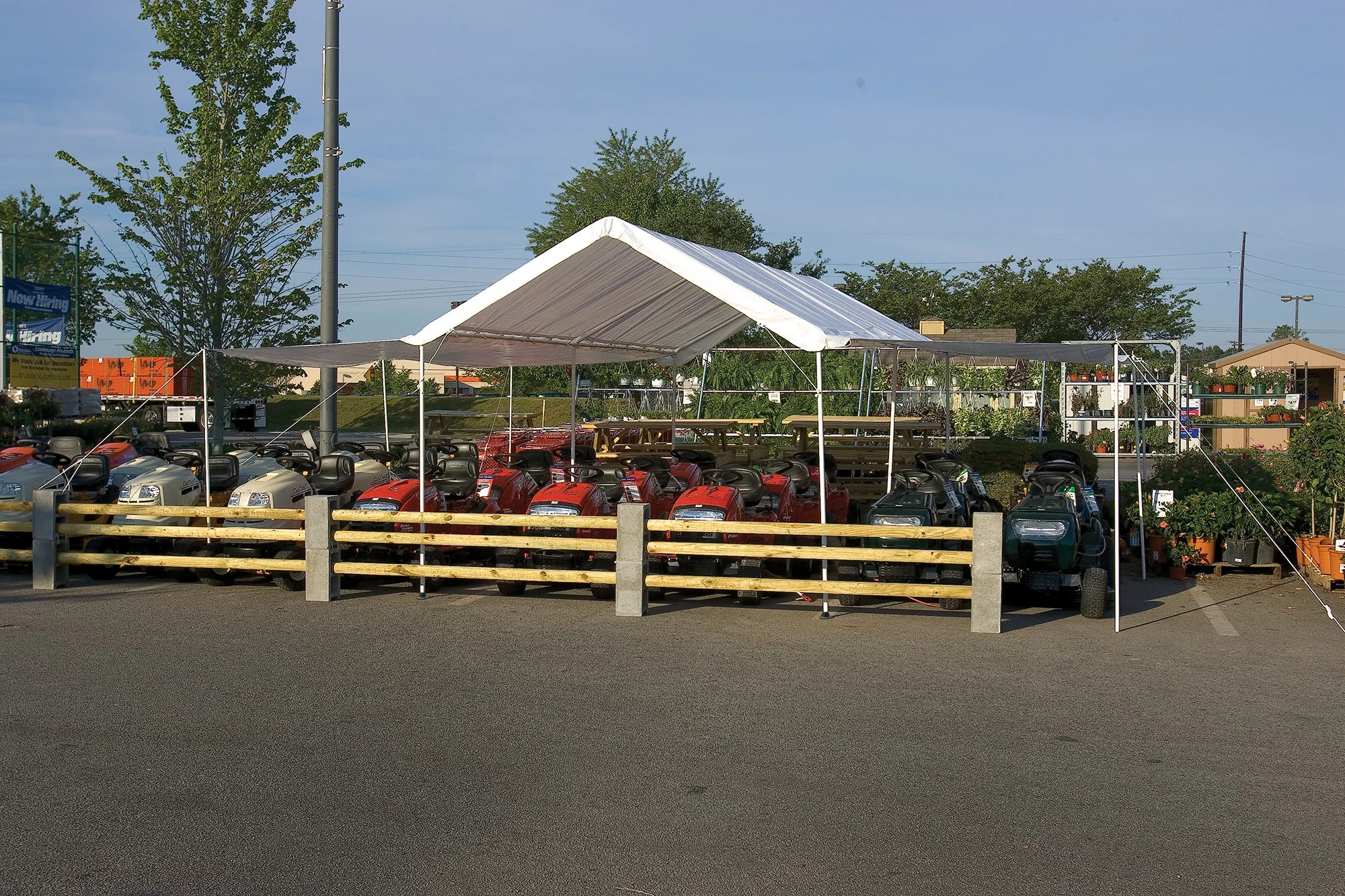 ShelterLogic Canopy Extension Kit - 10-ft X 20-ft - White 3 ShelterLogic Canopy Extension Kit - 10-ft X 20-ft - White