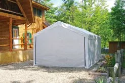 ShelterLogic Canopy Enclosure Accessory Kit - 10-ft X 20-ft - White -ShelterLogic Sales 330034141 AlternateImage2