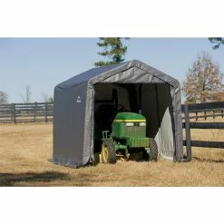ShelterLogic Shed-in-a-Box Storage Shelter 10 X 10 X 8 Ft Gray -ShelterLogic Sales 330034142 AlternateImage4