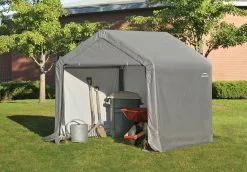 ShelterLogic Shed-in-a-Box® Storage Shelter - 6-ft X 6-ft - Grey -ShelterLogic Sales 330034143 AlternateImage3