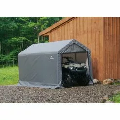 ShelterLogic Shed-in-a-Box Storage Shelter 6 X 10 X 6.5 Ft Gray -ShelterLogic Sales 330034144 AlternateImage2