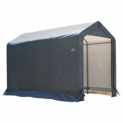 ShelterLogic Shed-in-a-Box Storage Shelter 6 X 10 X 6.5 Ft Gray -ShelterLogic Sales 330034144 MainImage 001