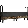 Shelterlogic Firewood Rack With Black Powder-Coated Finish And 2-Way Adjustable Polyester With Cover, 8 Ft -ShelterLogic Sales 330034147 MainImage 001