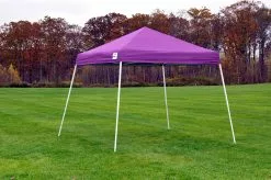 ShelterLogic Pop-Up Canopy HD® Slant Leg - 8-ft X 8-ft - Purple -ShelterLogic Sales 330034504 AlternateImage4