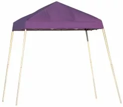 ShelterLogic Pop-Up Canopy HD® Slant Leg - 8-ft X 8-ft - Purple