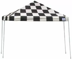 ShelterLogic Pop-Up Canopy HD® Straight Leg - 12-ft X 12-ft - Checkered