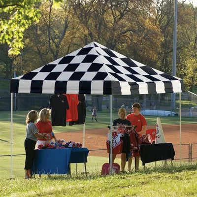 ShelterLogic Pop-Up Canopy HD® Straight Leg - 10-ft X 10-ft - Checkered 3 ShelterLogic Pop-Up Canopy HD® Straight Leg - 10-ft X 10-ft - Checkered