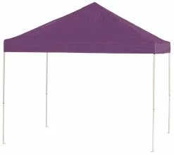 ShelterLogic Pop-Up Canopy HD® Straight Leg - 10-ft X 10-ft - Purple