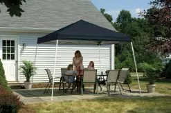 ShelterLogic Pop-Up Canopy HD® Slant Leg - 12-ft X 12-ft - Black