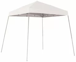 ShelterLogic Pop-Up Canopy HD® Slant Leg - 8-ft X 8-ft - White