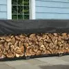 ShelterLogic Ultra Duty Firewood Rack With Cover - Black -ShelterLogic Sales 330034645 AlternateImage2