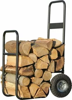 ShelterLogic Haul-It Wood Mover® Rolling Firewood Cart - Black -ShelterLogic Sales 330034647 MainImage 001