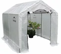 ShelterLogic GrowIT® Outdoor Greenhouse - 6-ft X 8-ft - Grey