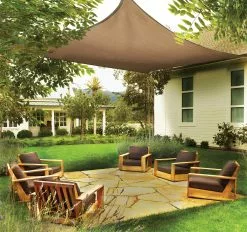 ShelterLogic Outdoor Shade Sail Square - 16-ft X 16-ft - Sand -ShelterLogic Sales 330035252 AlternateImage8