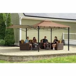 ShelterLogic Redwood Gazebo 11 X 11 Ft Bronze -ShelterLogic Sales 330736817 AlternateImage8