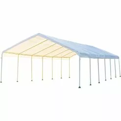 ShelterLogic SuperMax Canopy 18 X 40 Ft White
