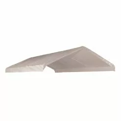 ShelterLogic SuperMax 12-ft X 20-ft White Canopy Replacement Top