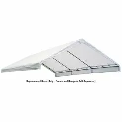 ShelterLogic SuperMax 18-ft X 40-ft White Canopy Replacement Top