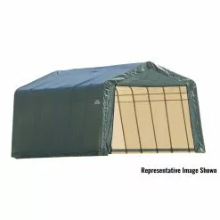 ShelterLogic ShelterCoat 13 X 28 Ft Garage Peak Green STD -ShelterLogic Sales 330736825 AlternateImage1