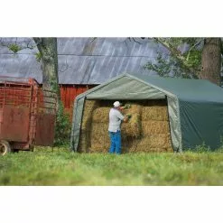 ShelterLogic Equine And Agriculture Storage Shelter 12 X 20 Ft