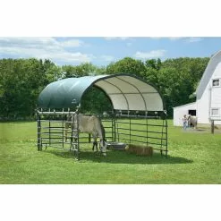 ShelterLogic Corral Shelter 12x12ft 7.5oz - Panels Not Included -ShelterLogic Sales 330736885 AlternateImage2