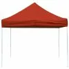 ShelterLogic Pop-Up Canopy HD - Straight Leg 10 X 10 Ft Red