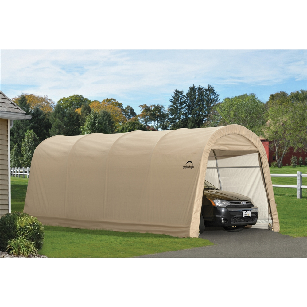 ShelterLogic AutoShelter Roundtop Garage 10 X 20 Ft 4 ShelterLogic AutoShelter Roundtop Garage 10 X 20 Ft - Image 2