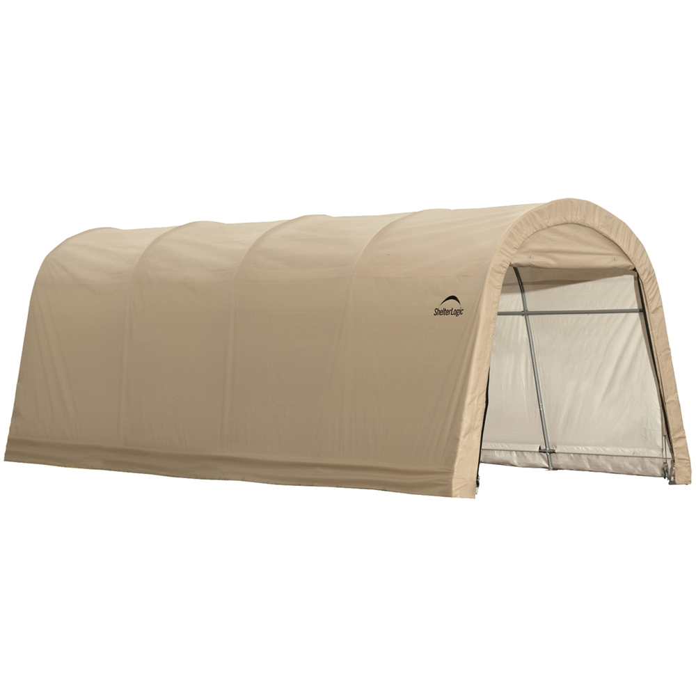 ShelterLogic AutoShelter Roundtop Garage 10 X 20 Ft 3 ShelterLogic AutoShelter Roundtop Garage 10 X 20 Ft