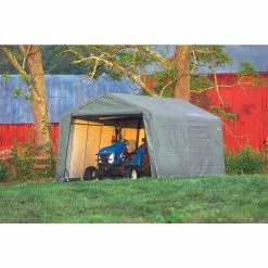 ShelterLogic ShelterCoat 12 X 24 Ft Garage Peak Gray STD -ShelterLogic Sales 330736947 AlternateImage4