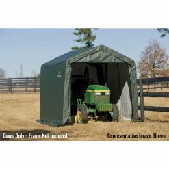 ShelterLogic ShelterCoat 10 X 12 Ft Garage Peak Green STD