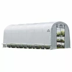 ShelterLogic GrowIT Heavy Duty 12 X 24 Ft Round Greenhouse 9 ShelterLogic GrowIT Heavy Duty 12 X 24 Ft Round Greenhouse -ShelterLogic Sales 330736976 AlternateImage1