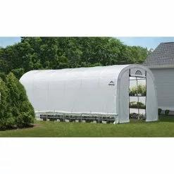 ShelterLogic GrowIT Heavy Duty 12 X 24 Ft Round Greenhouse 8 ShelterLogic GrowIT Heavy Duty 12 X 24 Ft Round Greenhouse -ShelterLogic Sales 330736976 AlternateImage3