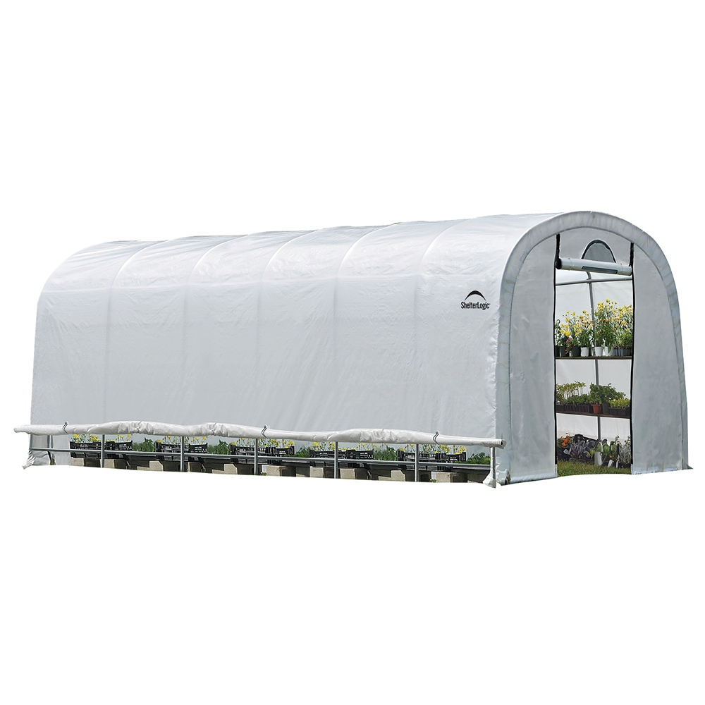 ShelterLogic GrowIT Heavy Duty 12 X 24 Ft Round Greenhouse 4 ShelterLogic GrowIT Heavy Duty 12 X 24 Ft Round Greenhouse - Image 2