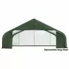 ShelterLogic ShelterCoat 28 X 24 Ft Garage Peak Green STD 2 ShelterLogic ShelterCoat 28 X 24 Ft Garage Peak Green STD -ShelterLogic Sales 330736991 AlternateImage1