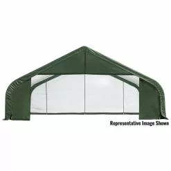 ShelterLogic ShelterCoat 28 X 24 Ft Garage Peak Green STD