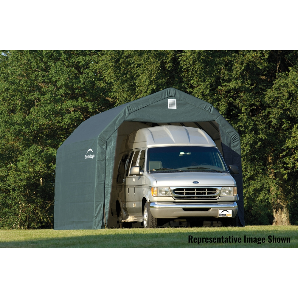 ShelterLogic ShelterCoat 12 X 20 Ft Garage Barn Green STD 5 ShelterLogic ShelterCoat 12 X 20 Ft Garage Barn Green STD - Image 3