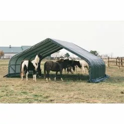 ShelterLogic Run-In Equine And Livestock Shelter 22 X 24 Ft 13 ShelterLogic Run-In Equine And Livestock Shelter 22 X 24 Ft -ShelterLogic Sales 330737069 AlternateImage3