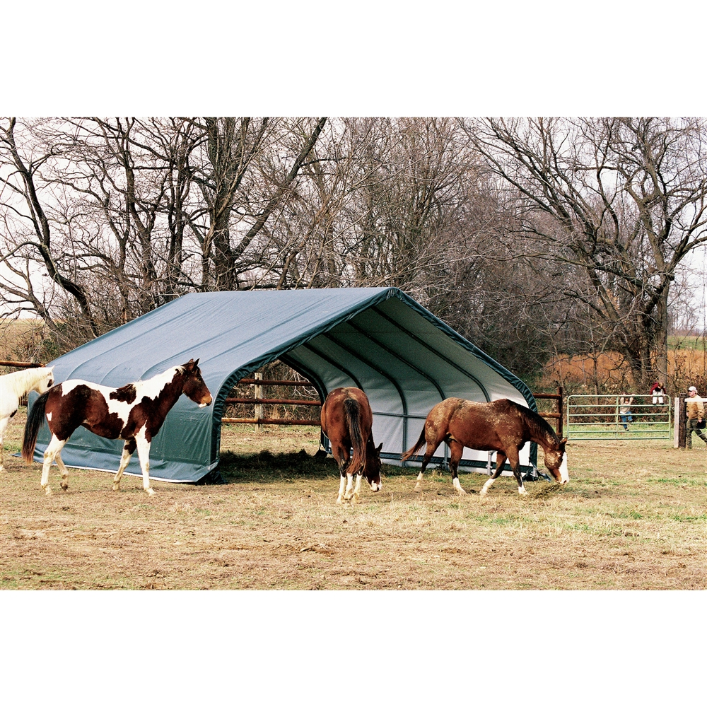 ShelterLogic Run-In Equine And Livestock Shelter 22 X 24 Ft 4 ShelterLogic Run-In Equine And Livestock Shelter 22 X 24 Ft - Image 2