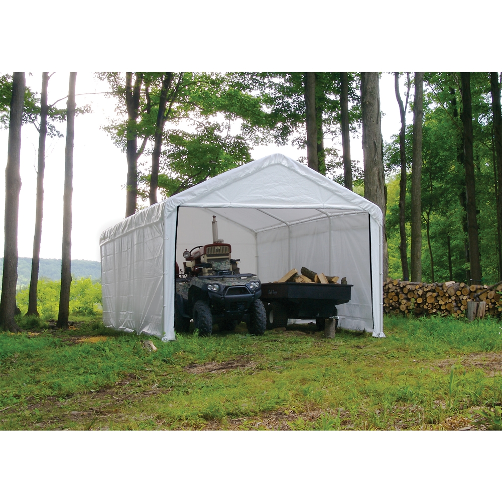 ShelterLogic SuperMax 12-ft X 20-ft Canopy Enclosure Kit 3 ShelterLogic SuperMax 12-ft X 20-ft Canopy Enclosure Kit