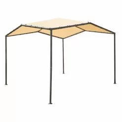 ShelterLogic Pacifica Gazebo With Cover - 10 Ft X 10 Ft - Charcoal/Marzipan Tan -ShelterLogic Sales 330737084 MainImage 001