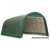ShelterLogic ShelterCoat 15 X 28 Ft Garage Round Green STD 1 ShelterLogic ShelterCoat 15 X 28 Ft Garage Round Green STD -ShelterLogic Sales 330737090 AlternateImage1