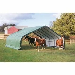 ShelterLogic Run-In Equine And Livestock Shelter 22 X 20 Ft 11 ShelterLogic Run-In Equine And Livestock Shelter 22 X 20 Ft -ShelterLogic Sales 330737102 AlternateImage2