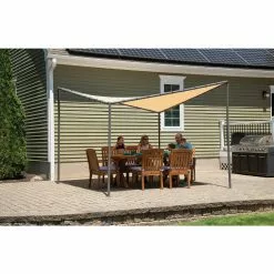 ShelterLogic Del Ray 10-ft X 10-ft Tan Gazebo Canopy Cover
