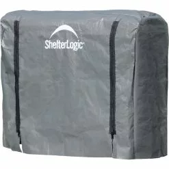 ShelterLogic 4-ft X 4-ft X 1-ft Grey Polyester Firewood Cover
