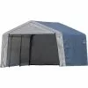 ShelterLogic Shed-in-a-Box Storage Shelter 12 X 12 X 8 Ft Gray -ShelterLogic Sales 330737120 AlternateImage1