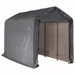 ShelterLogic Shed-in-a-Box Storage Shelter 6 X 12 X 8 Ft Gray -ShelterLogic Sales 330737122 AlternateImage1