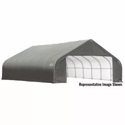 ShelterLogic ShelterCoat 28 X 20 Ft Garage Peak Gray STD -ShelterLogic Sales 330737131 MainImage 001