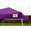 ShelterLogic Pop-Up Canopy HD - Slant Leg 10 X 10 Ft Purple